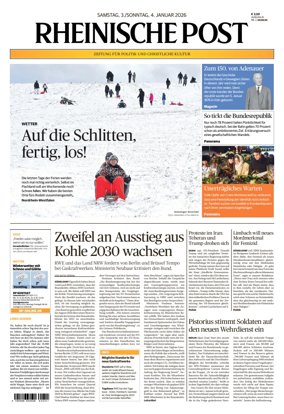 Cover of Rheinische Post Krefeld Kempen