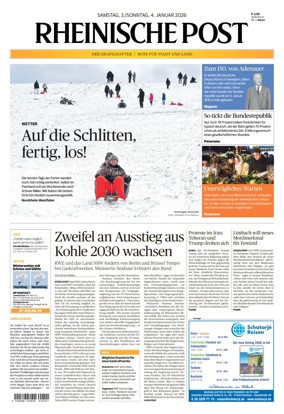 Cover of Rheinische Post - Xanten and Moers