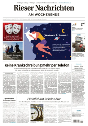 Cover of Rieser Nachrichten