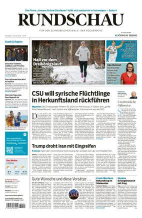 Cover of Rundschau fur den Schwabischen Wald – Der Kocherbote