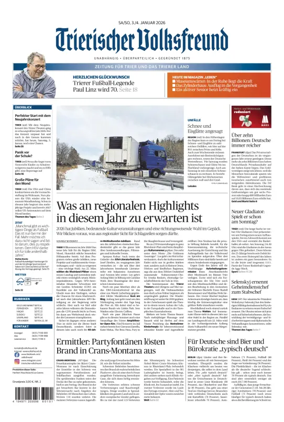 Cover of Trierischer Volksfreund