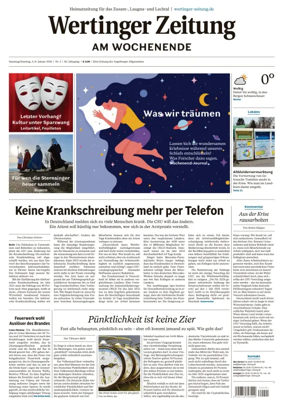 Cover of Wertinger Zeitung