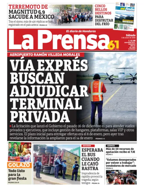 Cover of Diario La Prensa