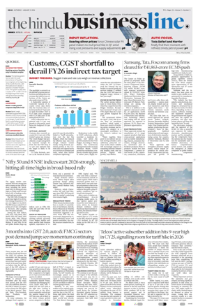 Cover of BusinessLine (Delhi)