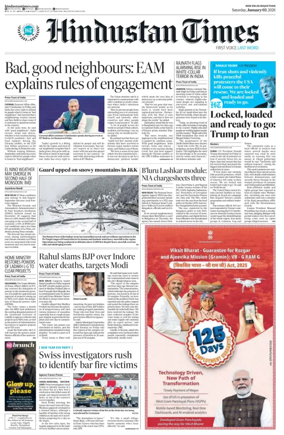 Cover of Hindustan Times ST (Jaipur)