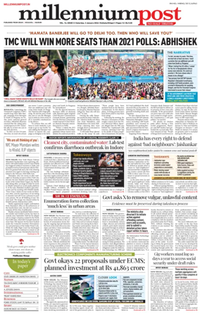 Cover of Millennium Post (Kolkata)