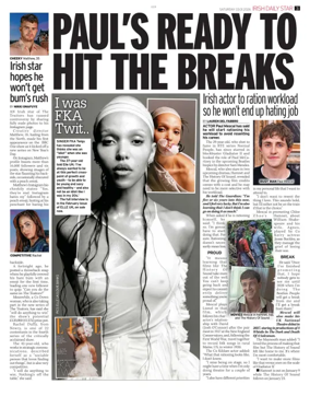 Cover of Irish Daily Star