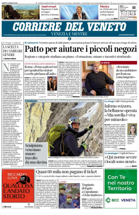 Cover of Corriere del Veneto (Venezia e Mestre)