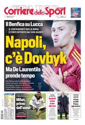 Cover of Corriere dello Sport (Campania)