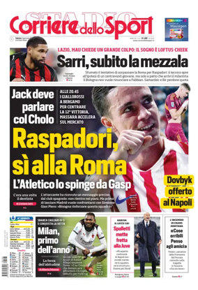 Cover of Corriere dello Sport (Roma)