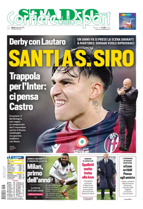 Cover of Corriere dello Sport Stadio (Bologna)