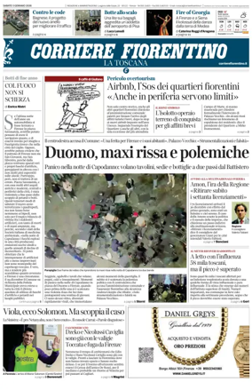Cover of Corriere Fiorentino