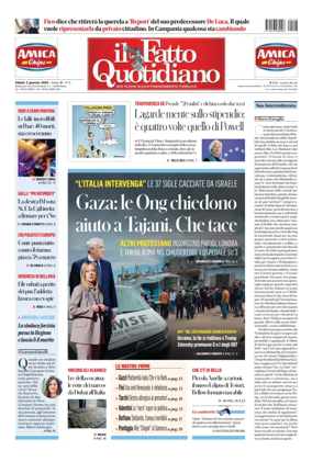 Cover of Il Fatto Quotidiano