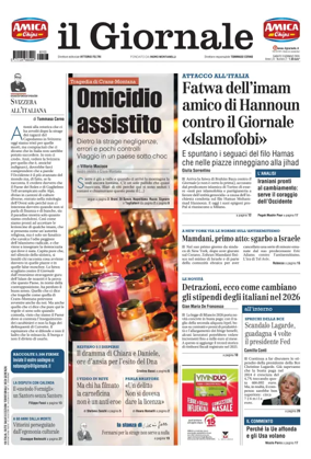 Cover of Il Giornale (Italy)