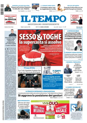 Cover of Il Tempo (Nazionale)