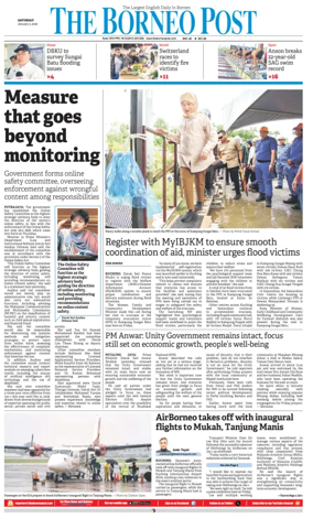 Cover of The Borneo Post