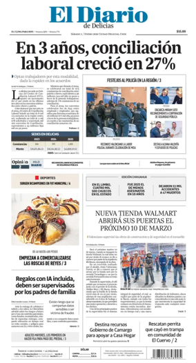 Cover of El Diario de Delicias