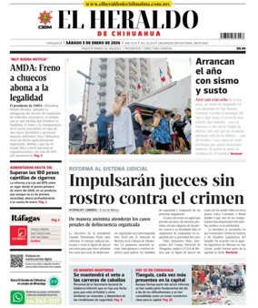 Cover of El Heraldo de Chihuahua