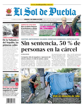 Cover of El Sol de Puebla