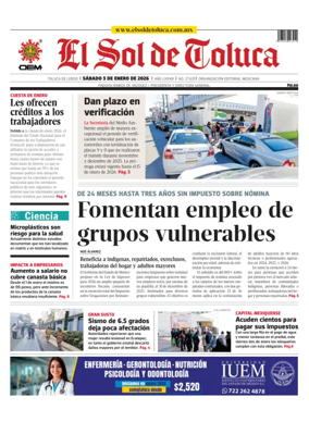 Cover of El Sol de Toluca