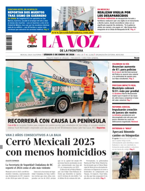 Cover of La Voz de la Frontera