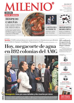 Cover of Milenio Jalisco