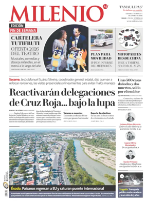 Cover of Milenio Tamaulipas