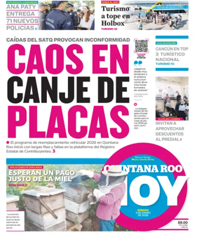 Cover of Quintana Roo Hoy