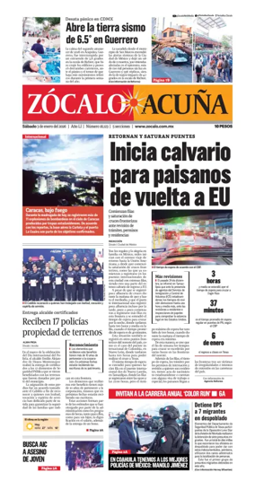 Cover of Zocalo Acuna