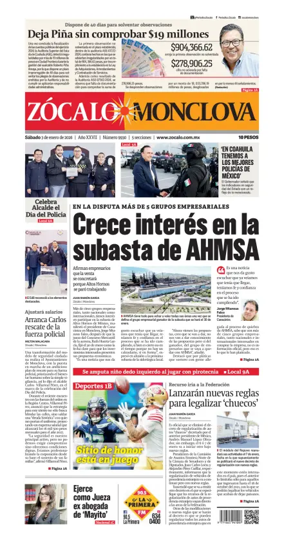 Cover of Zocalo Monclova