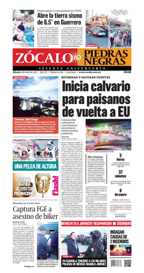 Cover of Zócalo Piedras Negras