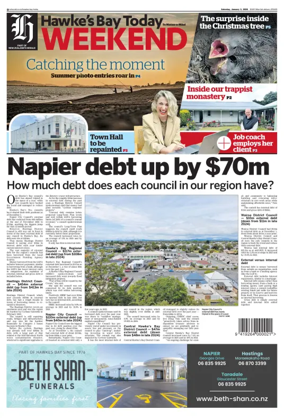 Cover of Hawke's Bay Today