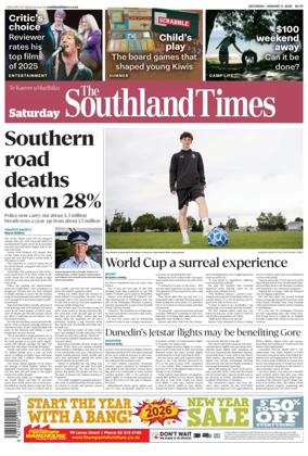Cover of The Southland Times