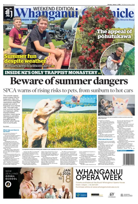 Cover of Wanganui Chronicle