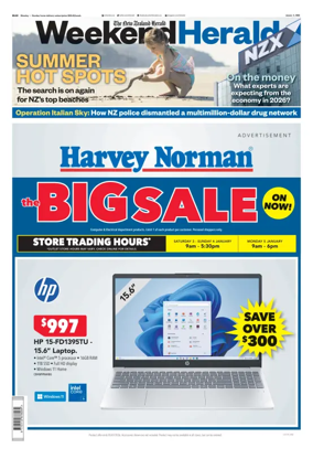 Cover of Weekend Herald