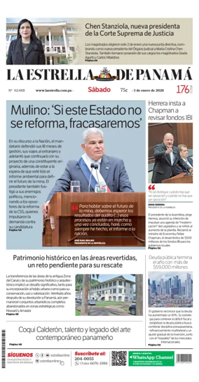 Cover of La Estrella de Panama