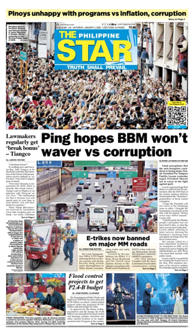 Cover of The Philippine Star