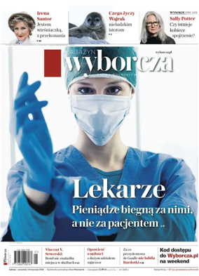 Cover of Gazeta Wyborcza