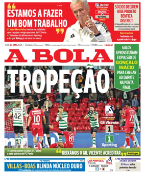 Cover of A BOLA (Portuguese)