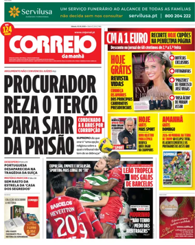 Cover of Correio da Manha Weekend