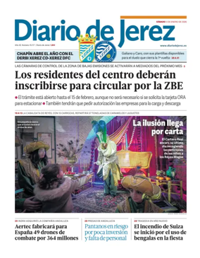 Cover of Diario de Jerez