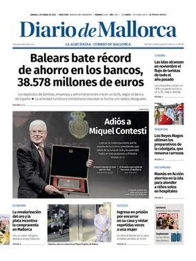 Cover of Diario de Mallorca