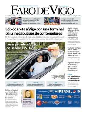 Cover of Faro de Vigo