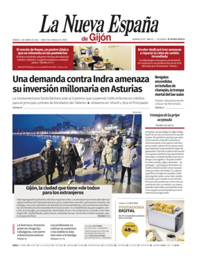Cover of La Nueva Espana (Gijon)