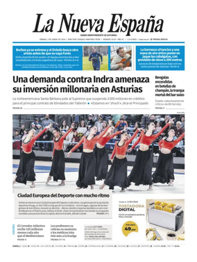 Cover of La Nueva Espana (Oviedo)