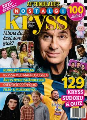 Cover of Nostalgikryss Året som gått 2024