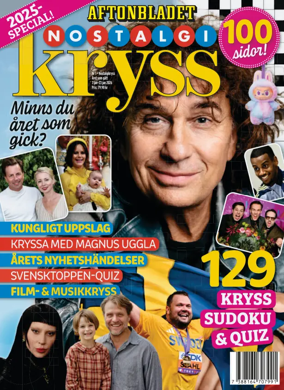 Cover of Nostalgikryss Aret som gatt 2026
