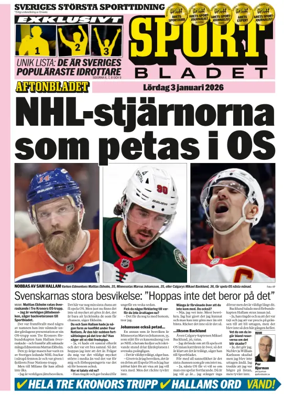 Cover of Sportbladet