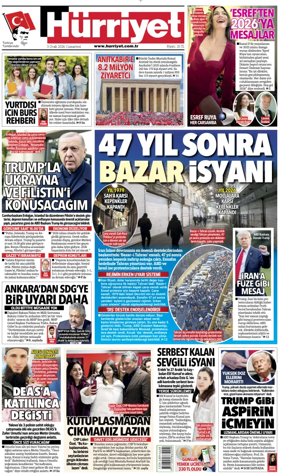 Cover of Hurriyet