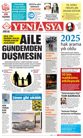 Cover of Yeni Asya